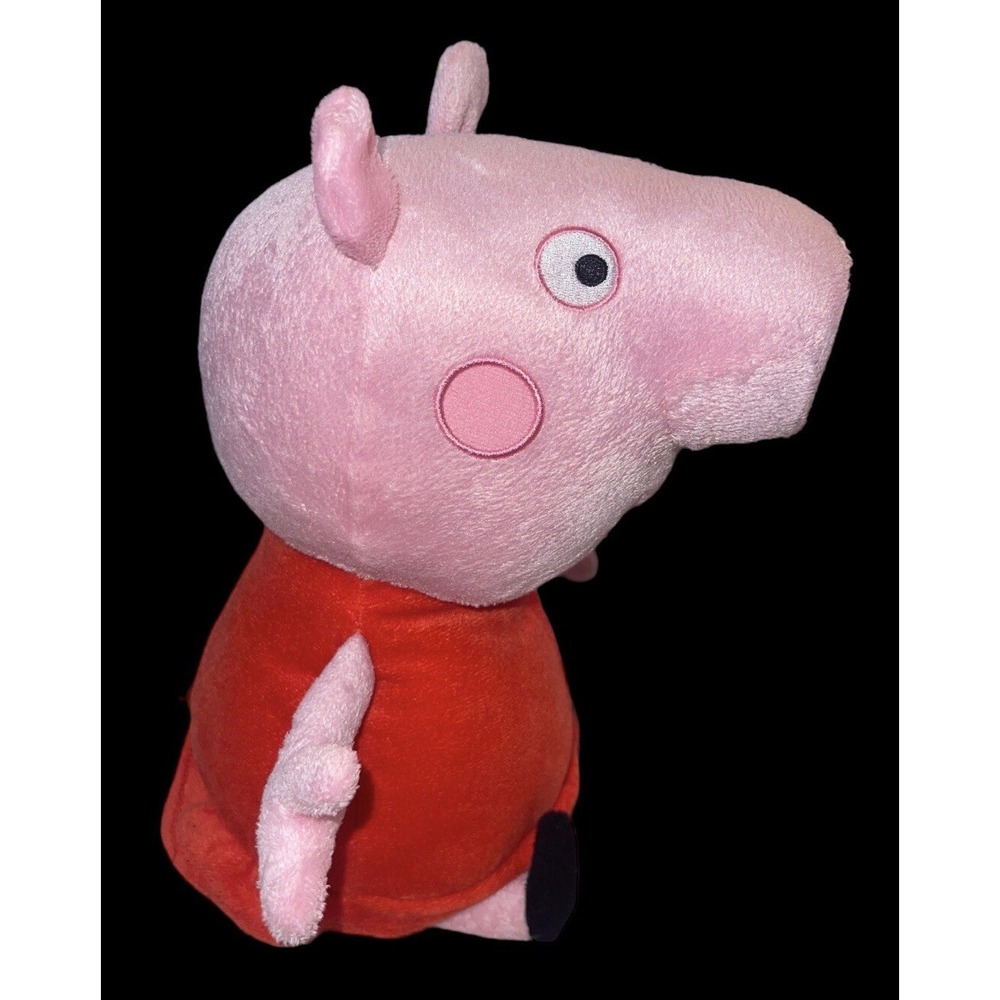 Peppa Pig Pink Plush Stuffed Animal 14 In Toy